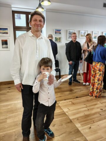 "Barwa i blask" - galeria wernisażu wystawy