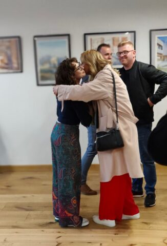 "Barwa i blask" - galeria wernisażu wystawy