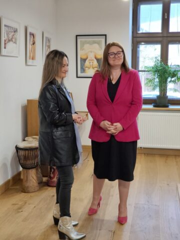 "Barwa i blask" - galeria wernisażu wystawy