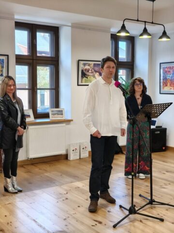 "Barwa i blask" - galeria wernisażu wystawy
