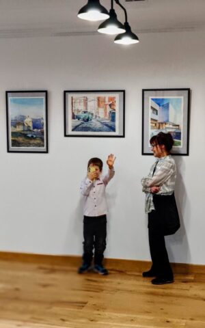 "Barwa i blask" - galeria wernisażu wystawy