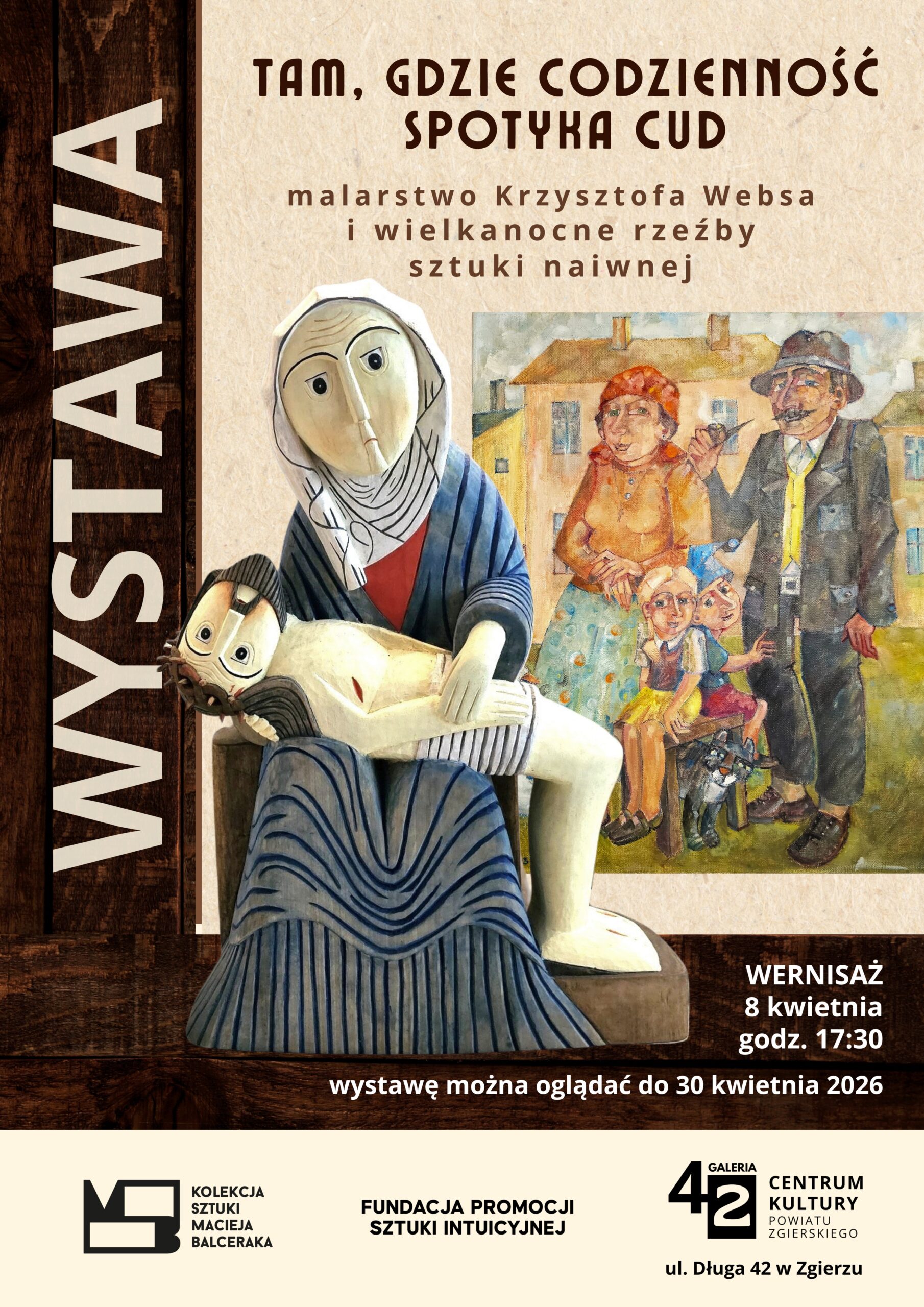 malarstwo Krzysztofa Websa oraz wielkanocna sztuka naiwna w CKPZ